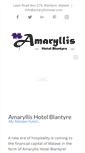 Mobile Screenshot of amaryllishotel.com