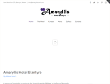 Tablet Screenshot of amaryllishotel.com